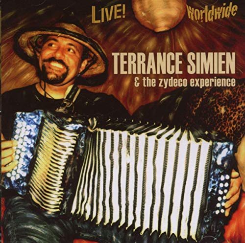 Terrance Simien album cover featuring a musician with an accordion.