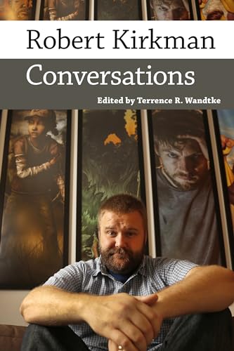 Book cover featuring Robert Kirkman and comic art panels.
