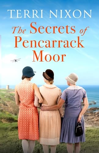 Book cover: three women looking at coastline with a small plane.
