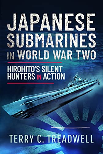 Book cover depicting a Japanese submarine during World War Two.