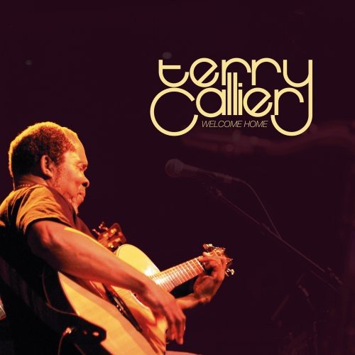 Terry Callier album cover: musician playing guitar, warm tones.
