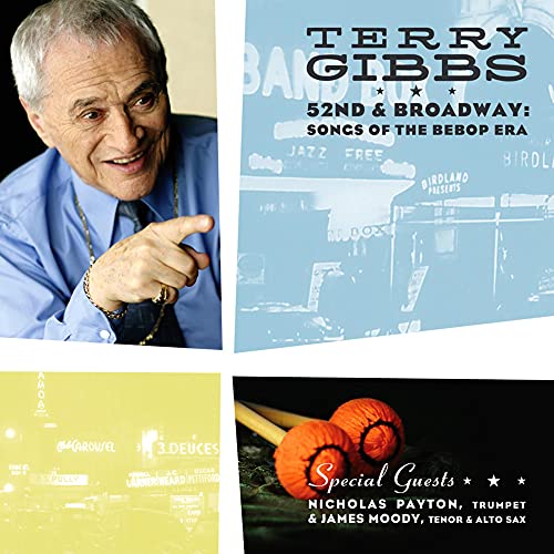 CD cover featuring jazz vibraphonist Terry Gibbs and album artwork.