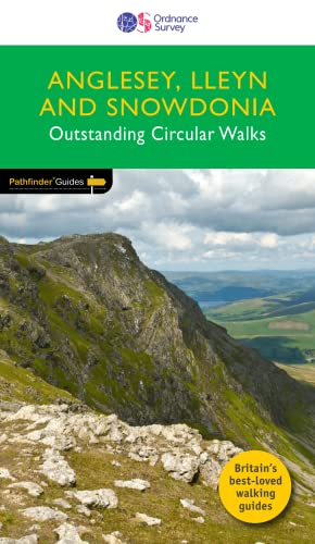 Green guidebook cover featuring a mountain landscape in Wales.