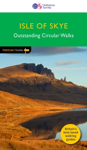 Isle of Skye Pathfinder walking guide cover with mountain landscape.