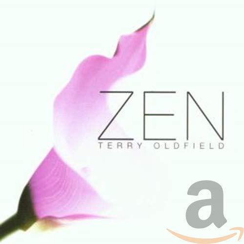 CD cover for Terry Oldfield’s “Zen” featuring a pink calla lily.