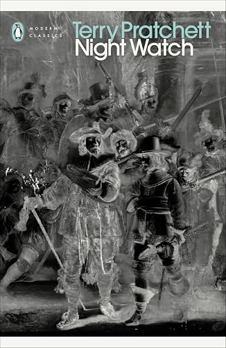 Book cover for “Night Watch” featuring a crowd of figures in hats.