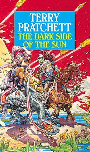 Book cover: colorful sci-fi illustration with characters and spaceships.