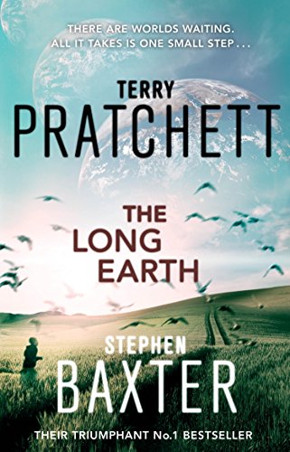 Book cover of "The Long Earth" by Terry Pratchett and Stephen Baxter.