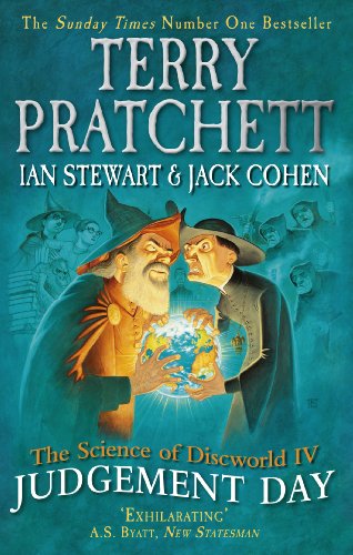 Book cover featuring wizards holding a glowing Earth, titled "Judgement Day".