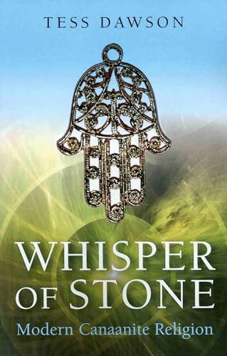 Book cover with a silver hamsa hand and title “Whisper of Stone”.