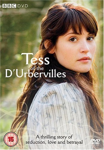 DVD cover for “Tess of the D’Urbervilles” featuring a woman’s portrait.