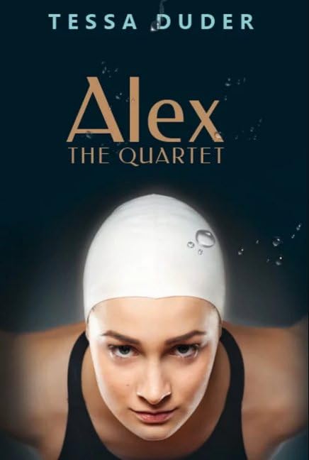 Book titled Alex with a barcode on the back or bottom of the cover.