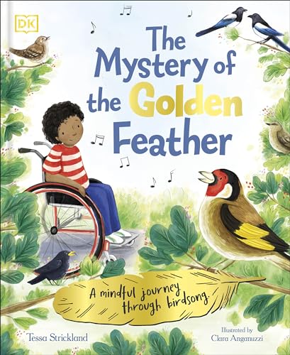 Book cover depicting a child in a wheelchair with birds and foliage.