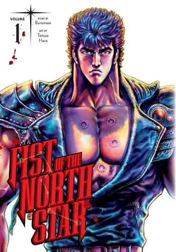 Manga cover featuring a muscular man with spiky hair and a torn jacket.