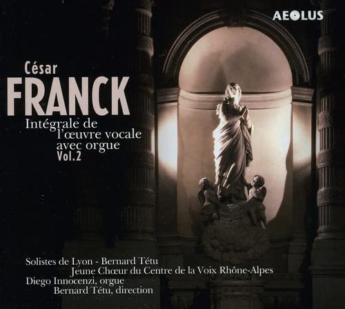 CD cover featuring a statue of a figure with two angels in an alcove.