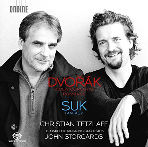 CD cover featuring portraits of two men and text "Dvorak" and "Suk.
