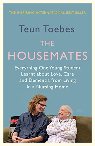 Book cover: young man and smiling older woman seated on a sofa.