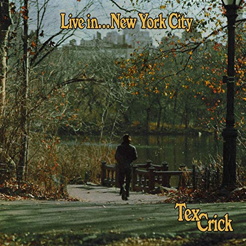 Album cover: a lone figure walks by a pond in Central Park.
