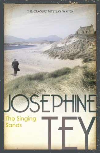Book cover showing a man walking on a sandy beach below a coastal house.