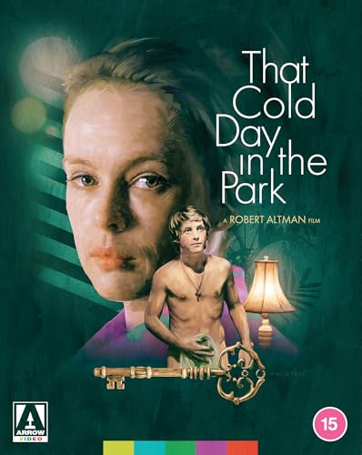 Blu-ray cover for "That Cold Day In The Park" featuring two people.