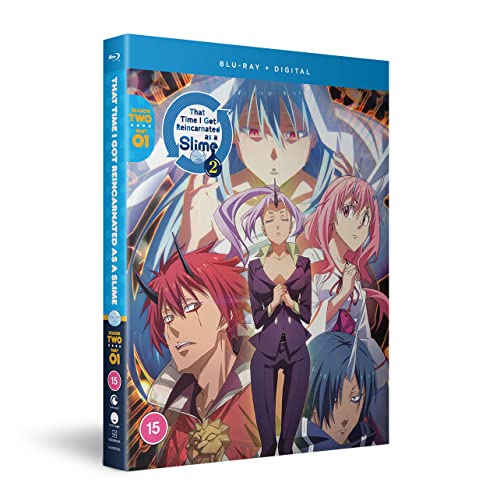Blu-ray cover featuring anime characters with blue and red hair.