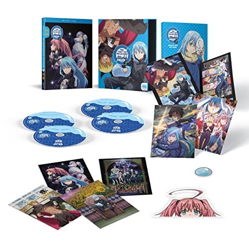 “That Time I Got Reincarnated As A Slime” Blu-ray set with discs and artwork.