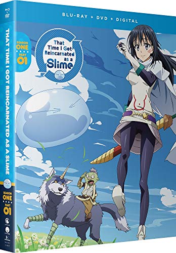 Blu-ray cover for "That Time I Got Reincarnated As A Slime" anime.