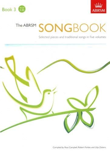 ABRSM Songbook, Book 3 cover with birds and floral green design.