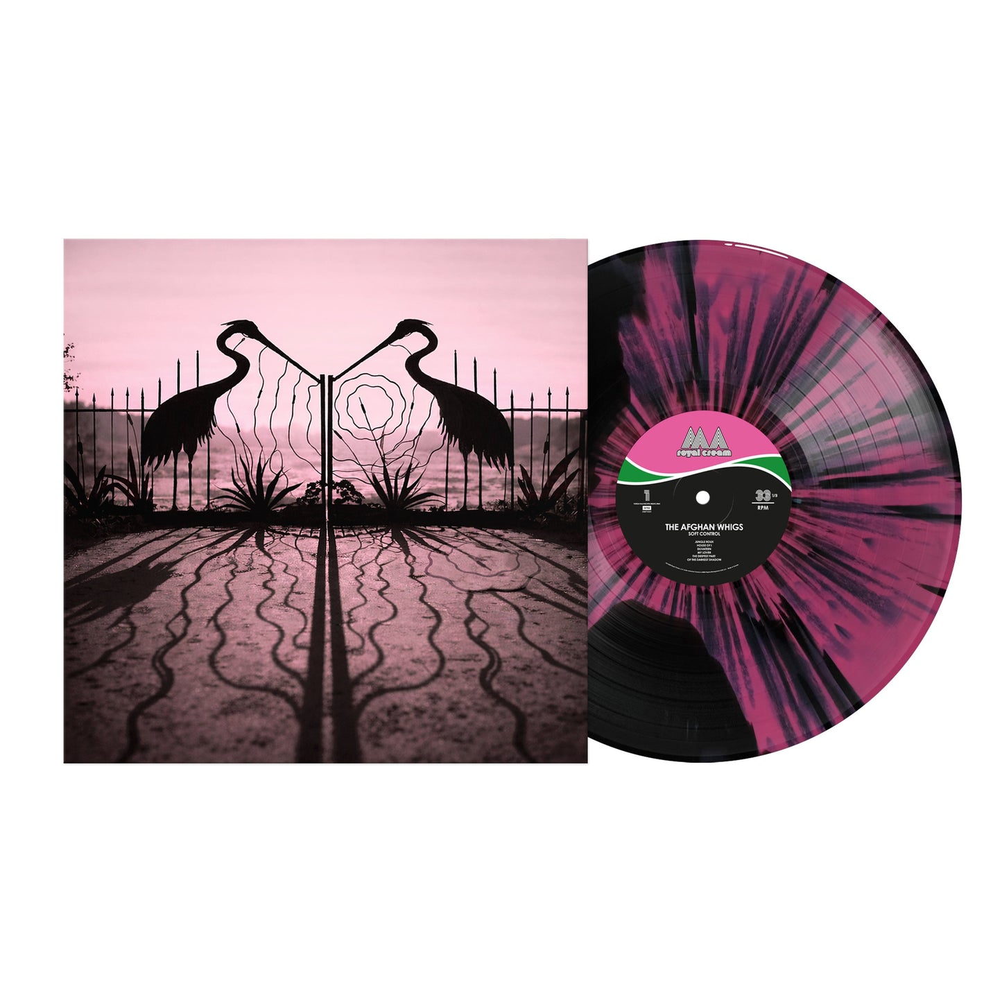Splatter vinyl record for The Afghan Whigs’ “Soft Control” album.