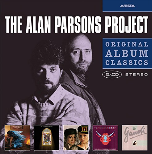 CD cover for The Alan Parsons Project’s "Original Album Classics" with portrait.