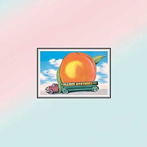 Album cover for The Allman Brothers Band’s “Eat A Peach” featuring a peach.