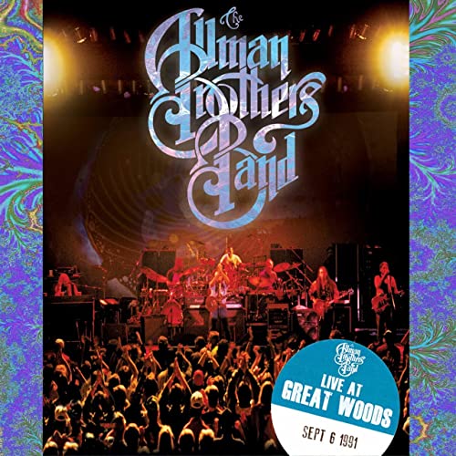 The Allman Brothers Band live concert DVD cover with a crowd scene.