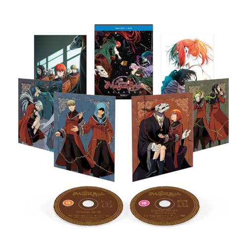The Ancient Magus Bride Season 2 Part 2 Blu-ray set with discs and art cards.
