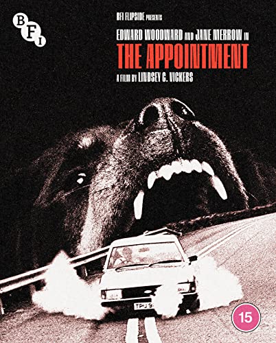 Blu-ray cover for "The Appointment" featuring a car and large gorilla.