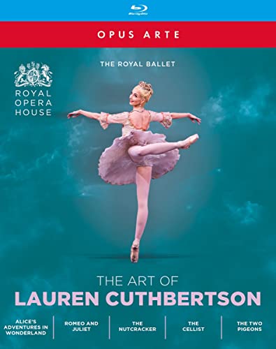 Blu-ray cover featuring ballerina Lauren Cuthbertson in a pink tutu.