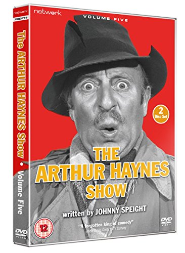 DVD cover for "The Arthur Haynes Show: Volume 5" featuring a surprised man.