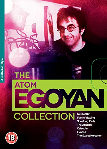 DVD cover for The Atom Egoyan Collection featuring a portrait of Atom Egoyan.