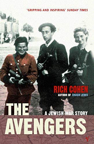 Book cover: three armed people, historical photograph, title “The Avengers.”