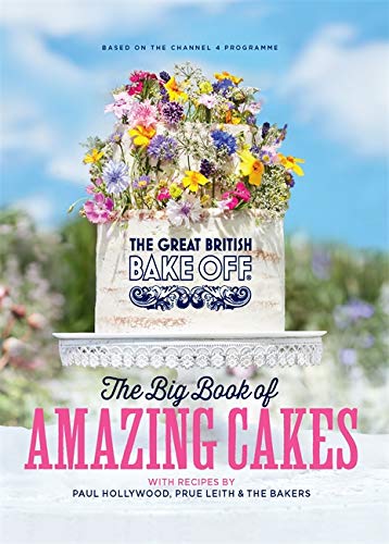Cookbook cover featuring a frosted cake lavishly decorated with wildflowers.