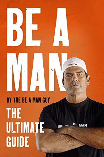 Book cover with orange background, white text, and a man wearing a white cap.