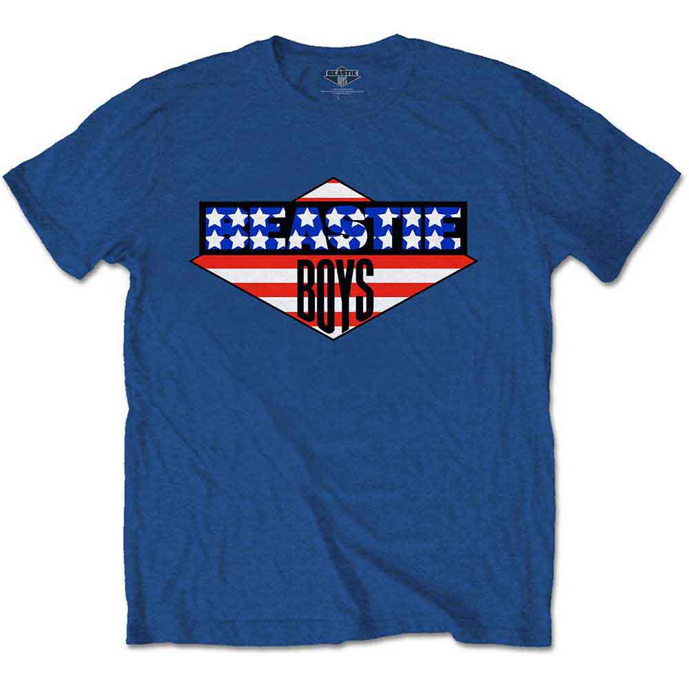 Beastie Boys t-shirt, small size, with an American flag design.