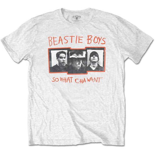 Black unisex t-shirt featuring a Beastie Boys graphic logo on the front.