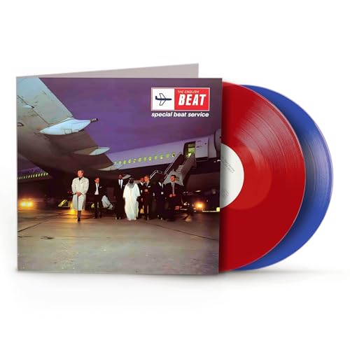 Vinyl record of The Beat's "Special Beat Service" album with airplane cover.