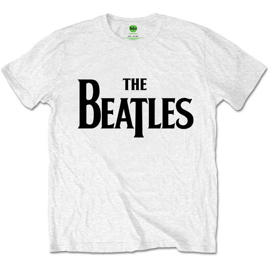 Beatles logo T-shirt for children, ages 3-4, light colored.