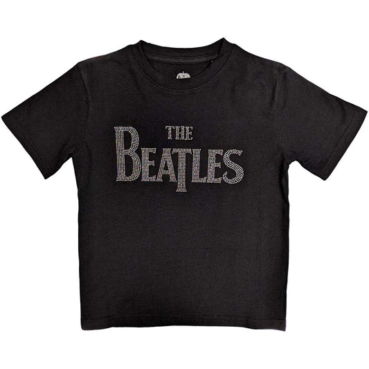 Beatles kids' t-shirt, embellished with diamante details, size 9-10 years.