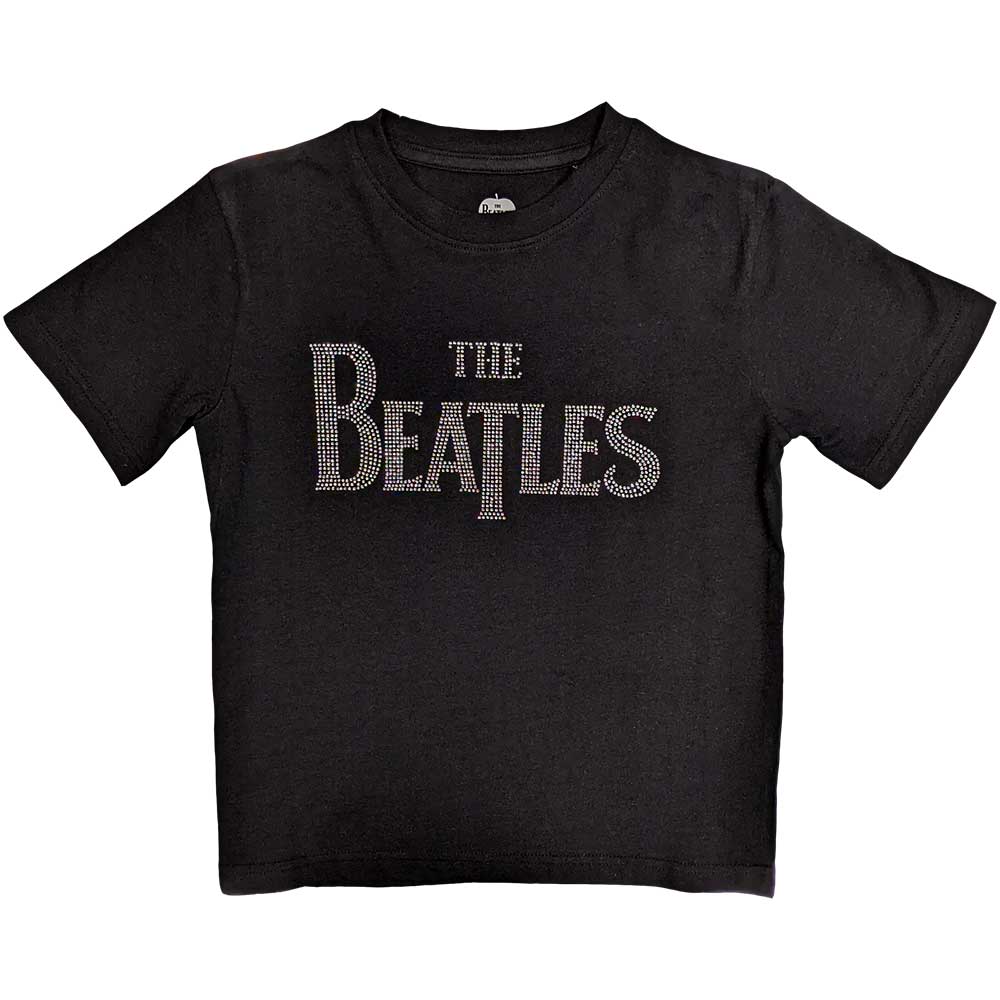 Beatles kids' t-shirt, embellished with diamante details, size 9-10 years.