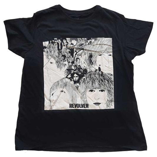 Ladies' black t-shirt featuring the Revolver album cover artwork, size XXX-Large.
