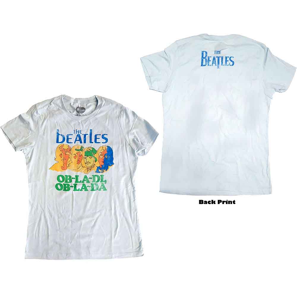 The Beatles Ladies T-Shirt: Vintage Ob La Di