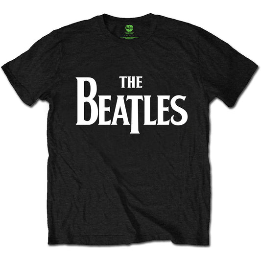 Black Beatles t-shirt, XXX-Large, with a white drop-T logo design.
