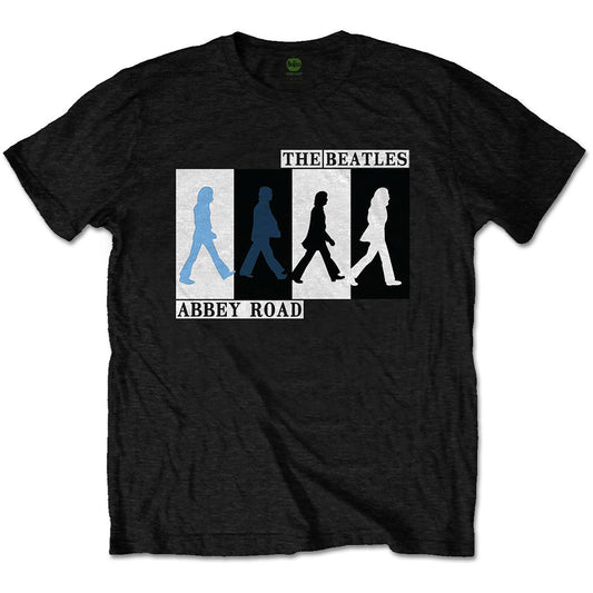 Black t-shirt with the iconic Abbey Road album cover image.